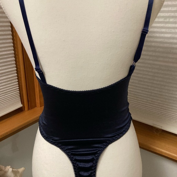 Coquette size small bodysuit in navy - Picture 4 of 7